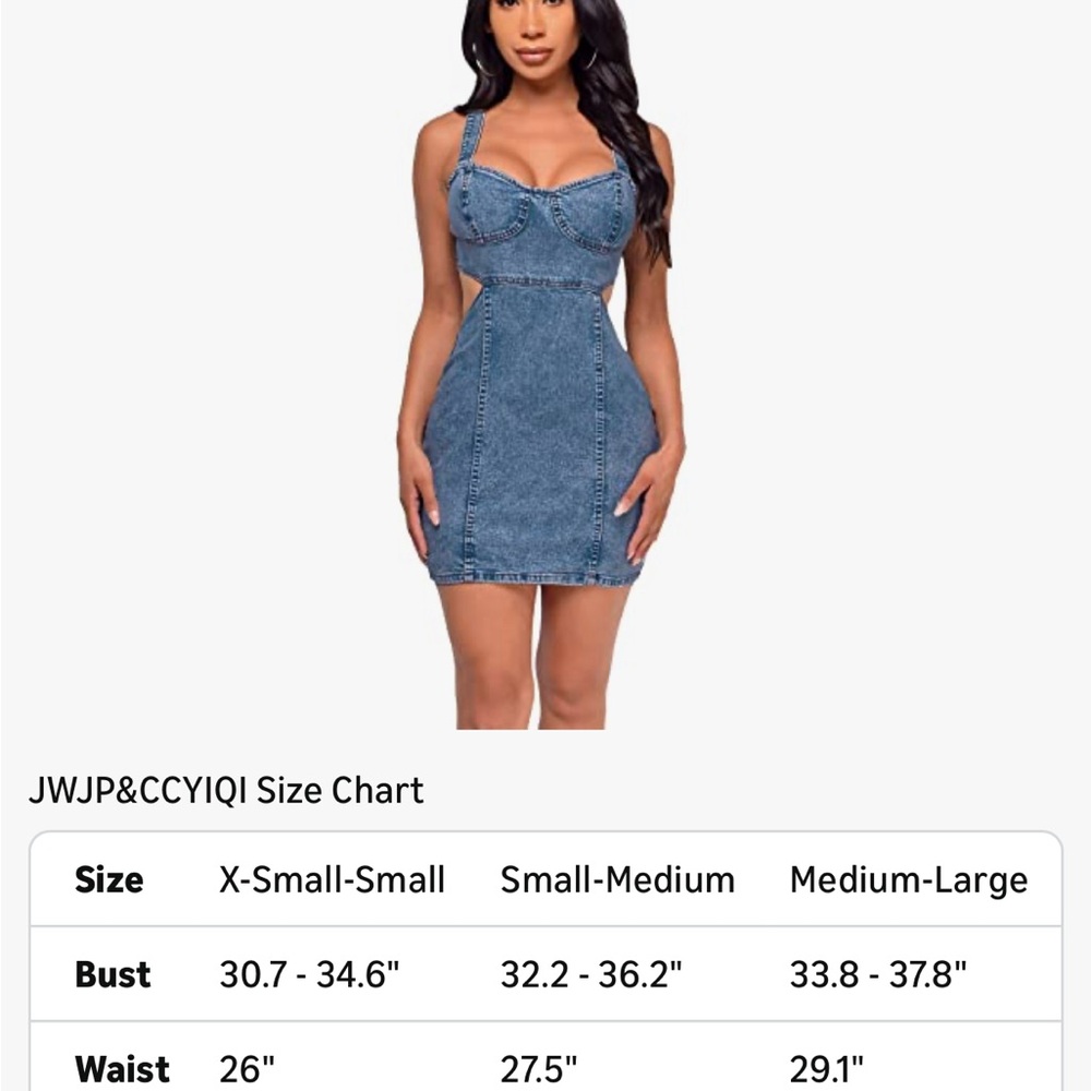 Denim Blue Women's Dress